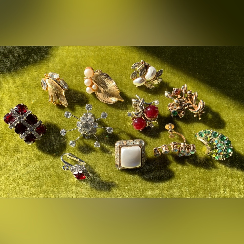 Vintage Designer Costume Jewelry Misfits CORO KRAMER WEISS COLCO LISNER BSK 11